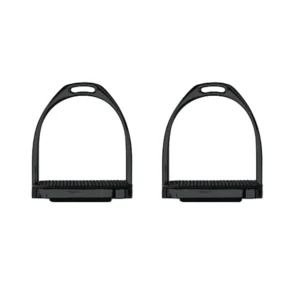Black Powder Coated Stirrup Irons 4.5" 4.75"  BLACK FILLIS STIRRUP IRON HZEF02
